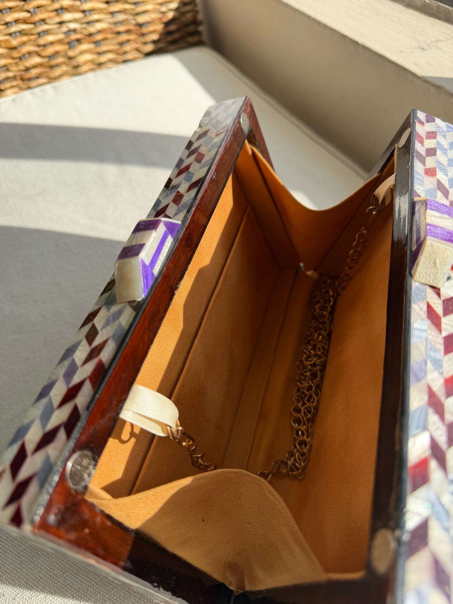 Constellation Mother-of-Pearl Clutch