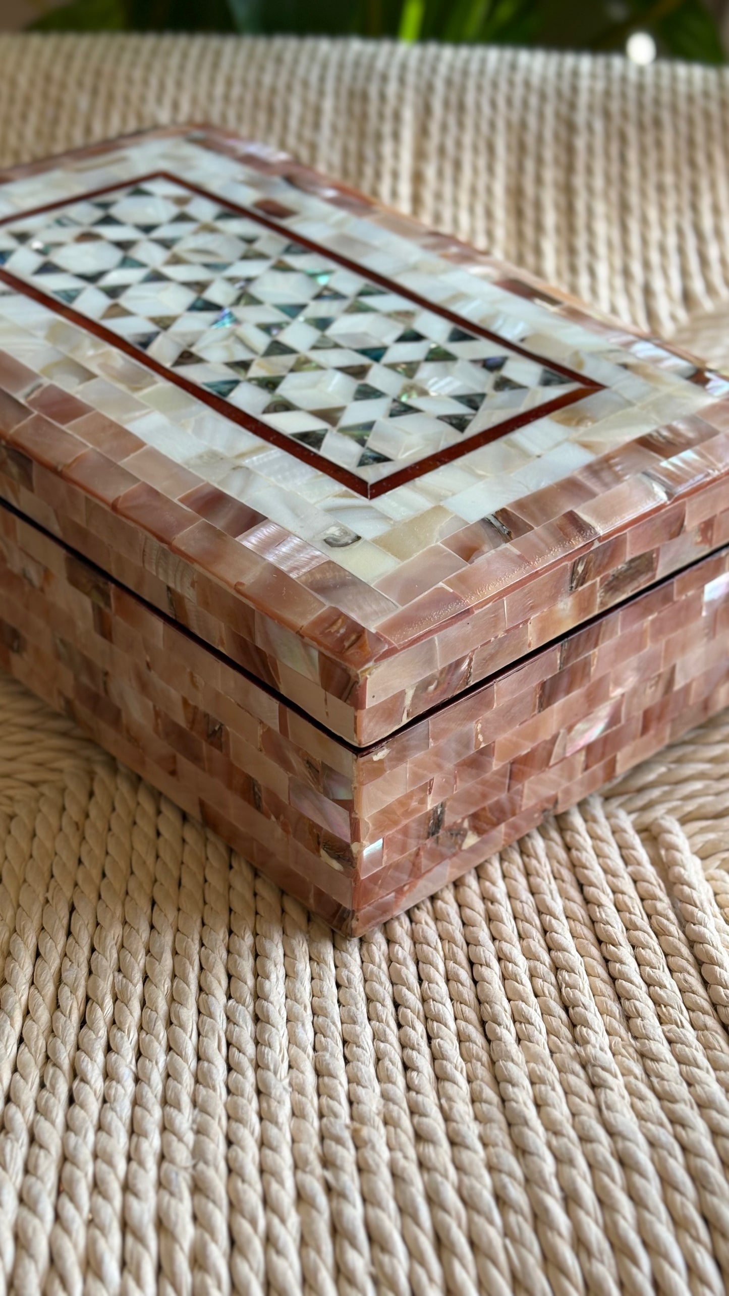 The Rosewood Marquetry Keepsake Box