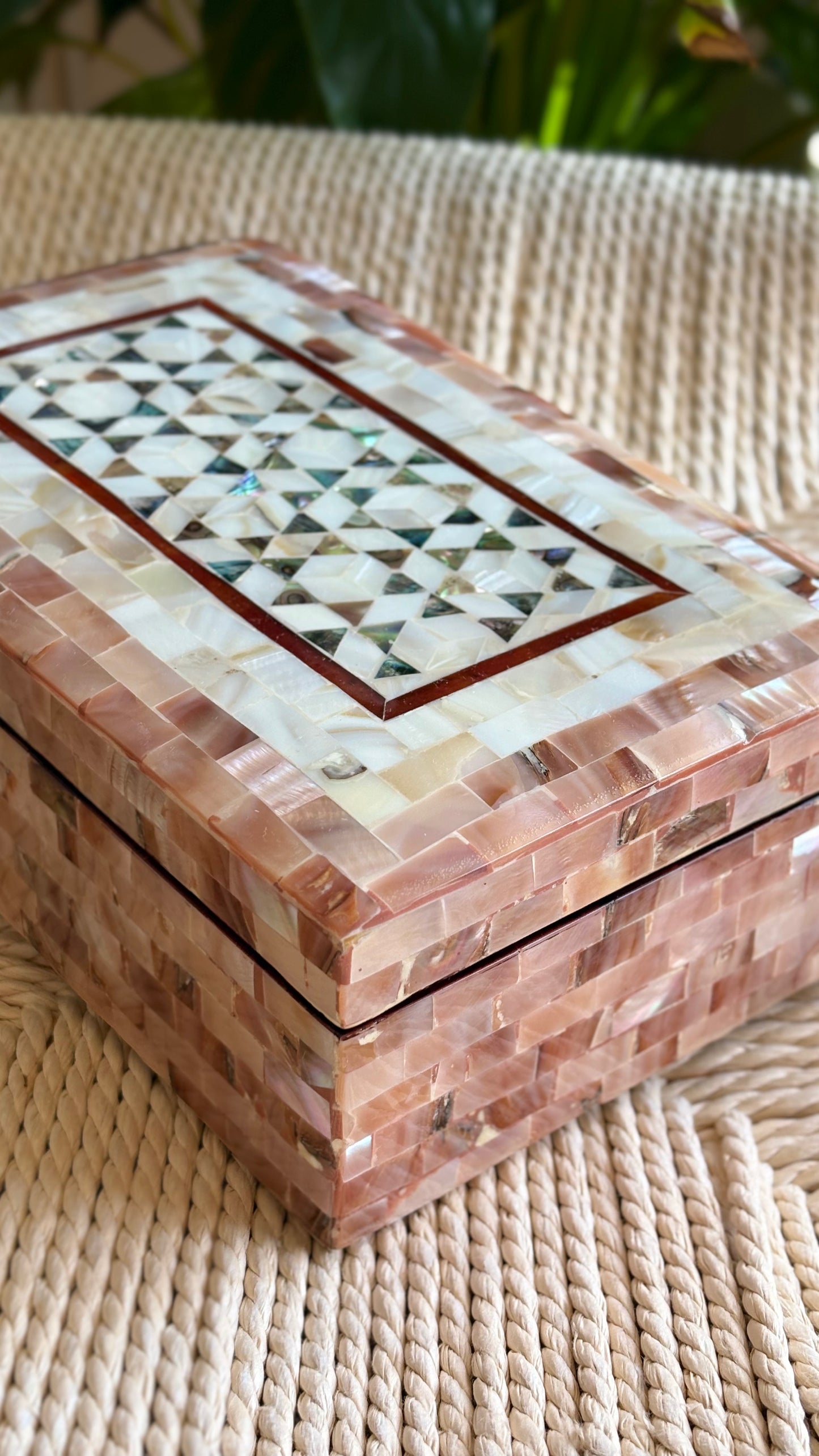 The Rosewood Marquetry Keepsake Box