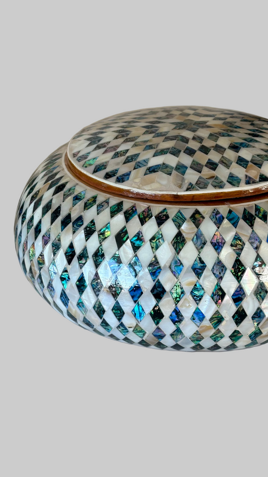 Mykonos Abalone Mosaic Sphere