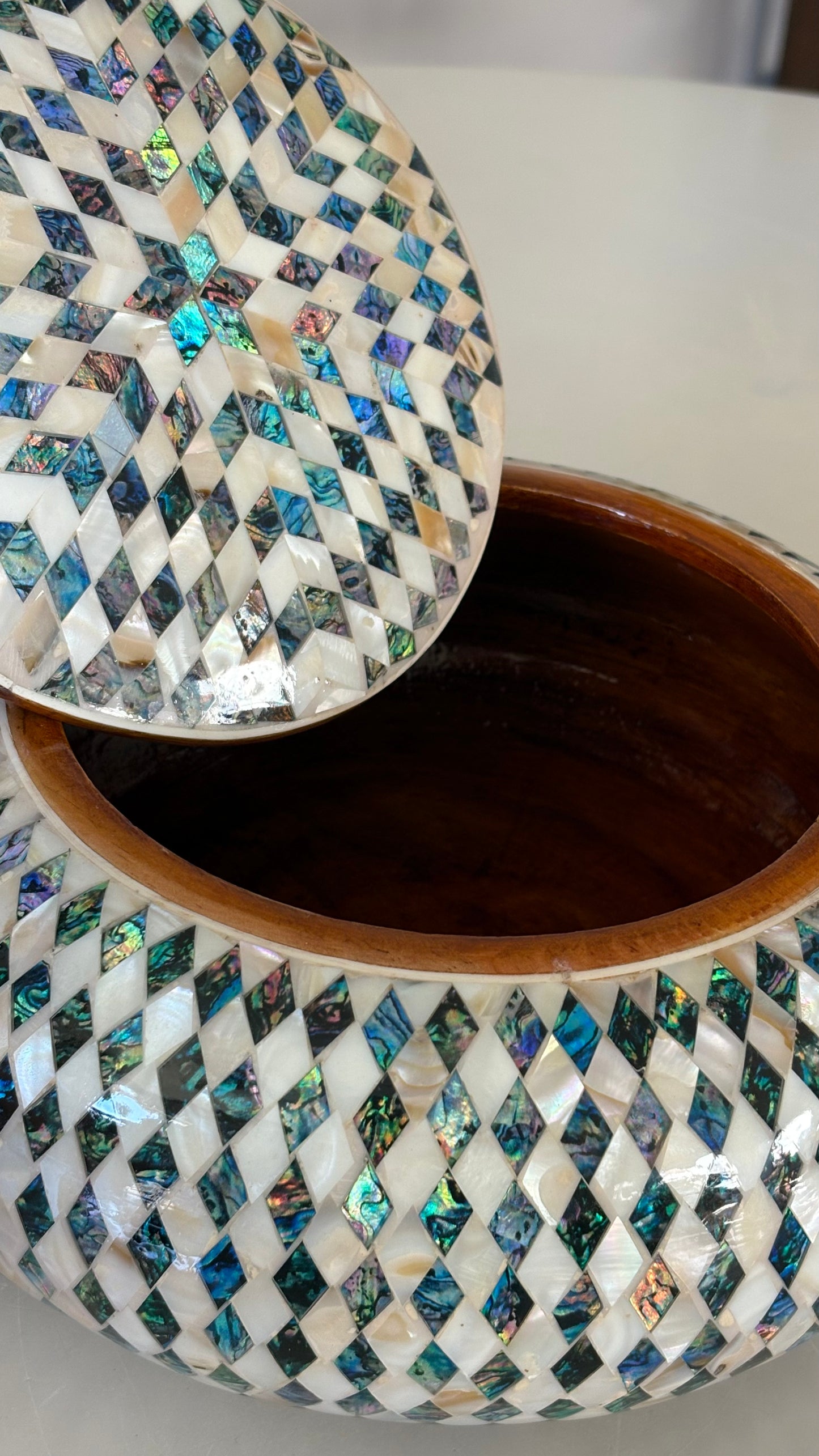 Mykonos Abalone Mosaic Sphere